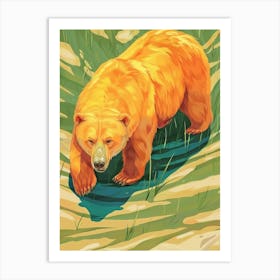 Grizzly Bear 4 Art Print