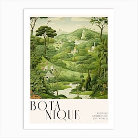 Botanique Fantasy Gardens Of The World 33 Art Print