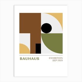 Bauhaus Exhibition poster 3 Poster