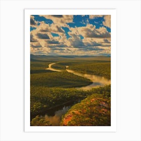 Kakadu National Park Australia Vintage Poster Art Print