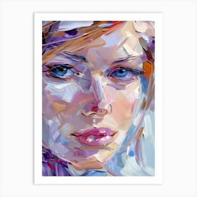 Portrait Of A Woman 194 Art Print