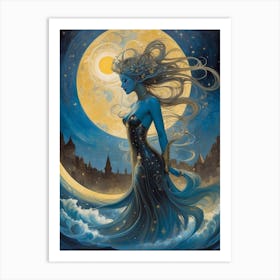 Mermaid Print   Art Print