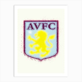 Aston Villa 1 Art Print