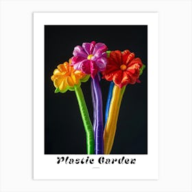 Bright Inflatable Flowers Poster Lantana 1 Art Print