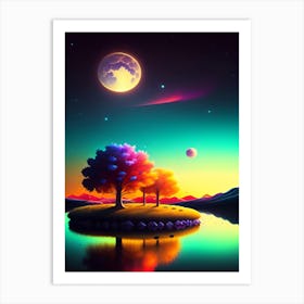 Celestial Whispers Art Print