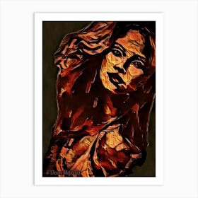 Portrait of a Woman 2 Art Print