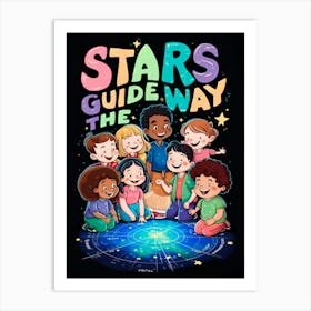 Stars Guide The Way 9 Art Print