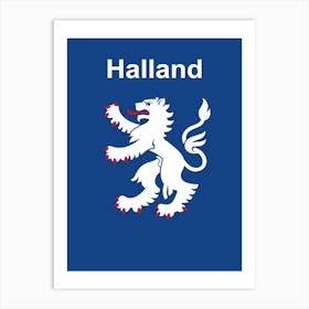 Halland Art Print