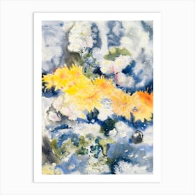 Yellow And Blue, Charles Demuth Art Print