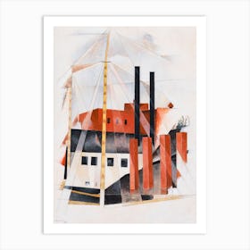 Piano Mover's Holiday , Charles Demuth Art Print