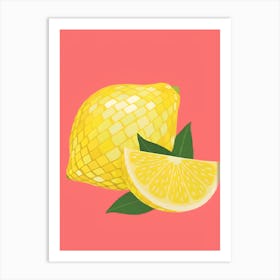 Lemons Art Print