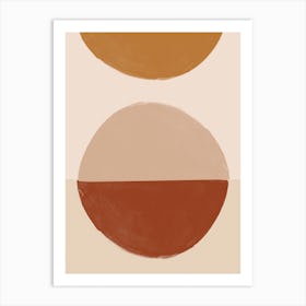 Abstract Circles Art Print