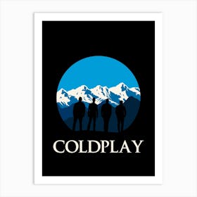 Coldplay 3 Art Print