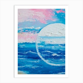 Full Moon In The Sky Art Print