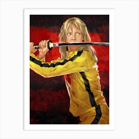 Kill Bill Thurman Tarantino I Art Print