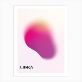 Libra Star Sign Art Print