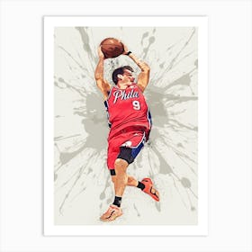 Mac Mcclung Philadelphia Sixers Art Print