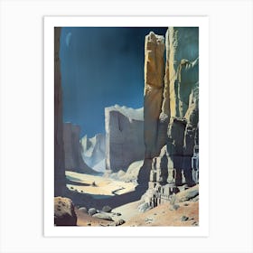 Desert Landscape Art Print