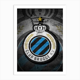 Club Brugge Kv 2 Art Print