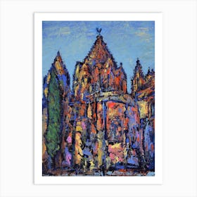 Salamanca Old Cathedral Art Print