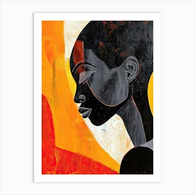 Portrait Of An African Woman Art Print