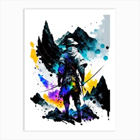 Samurai Warrior 3 Art Print