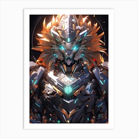 Eagle Cybersuit Art Art Print