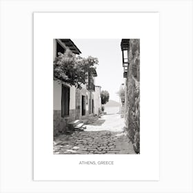 Poster Of Bodrum, Turkey, Photography In Black And White 7 Art Print