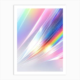 Rainbow Background 3 Art Print