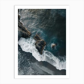 Aerial View Of Iceland Art Print