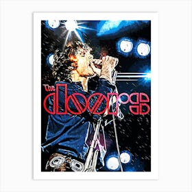 the Doors band music 3 Art Print