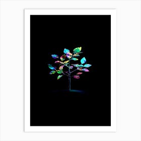 Tree In The Dark 40 Art Print