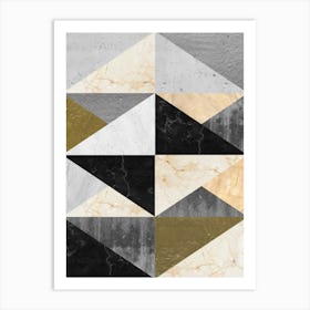 Geometric textures 3 Art Print