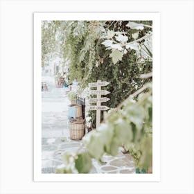 A Taste Of Naxos Art Print