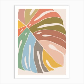 Tropical Leaf 1 Art Print