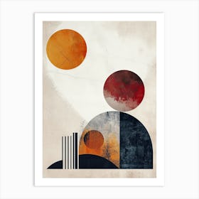 Mid-Centure God Art Print