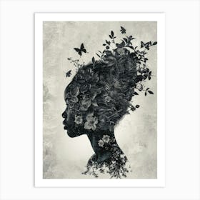 Portrait Of A Woman 88 Art Print