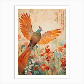 Pheasant 3 Detailed Bird Painting Art Print