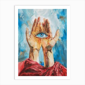 All Seeing Eye 15 Art Print