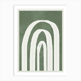 Abstract Arches Art Print