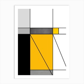 Mondrian Variation B Art Print