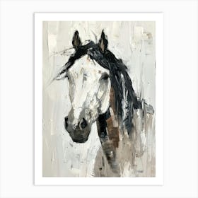 Horse Portrait Art Print