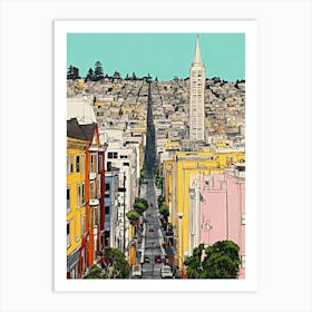 san francisco 57 Art Print