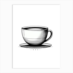 Cup Of Coffee Art Print