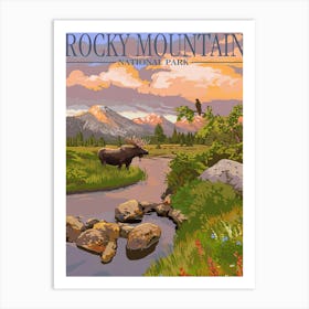 Rocky Mountain National Park 4 Art Print