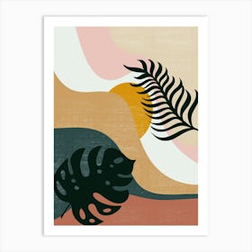 Tropical Leaves 19 Art Print