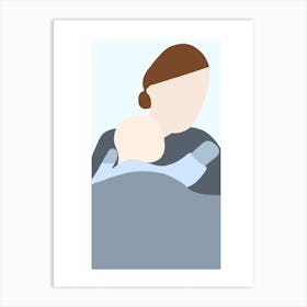 Mother and Baby Art Print