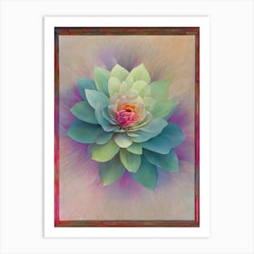 Lotus Flower Art Print