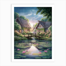 Water Lily Art Print