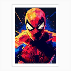 Spider Man Painting Art Print